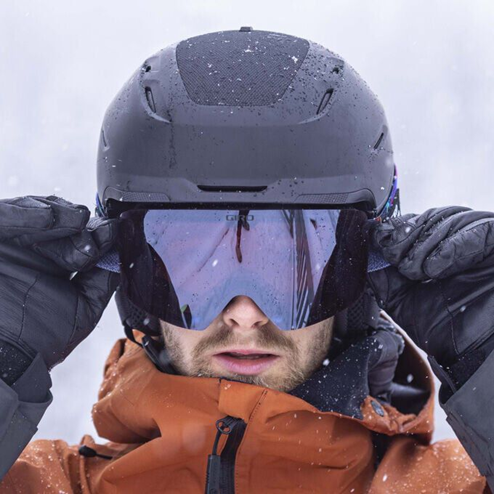 Giro Tor Spherical on rider