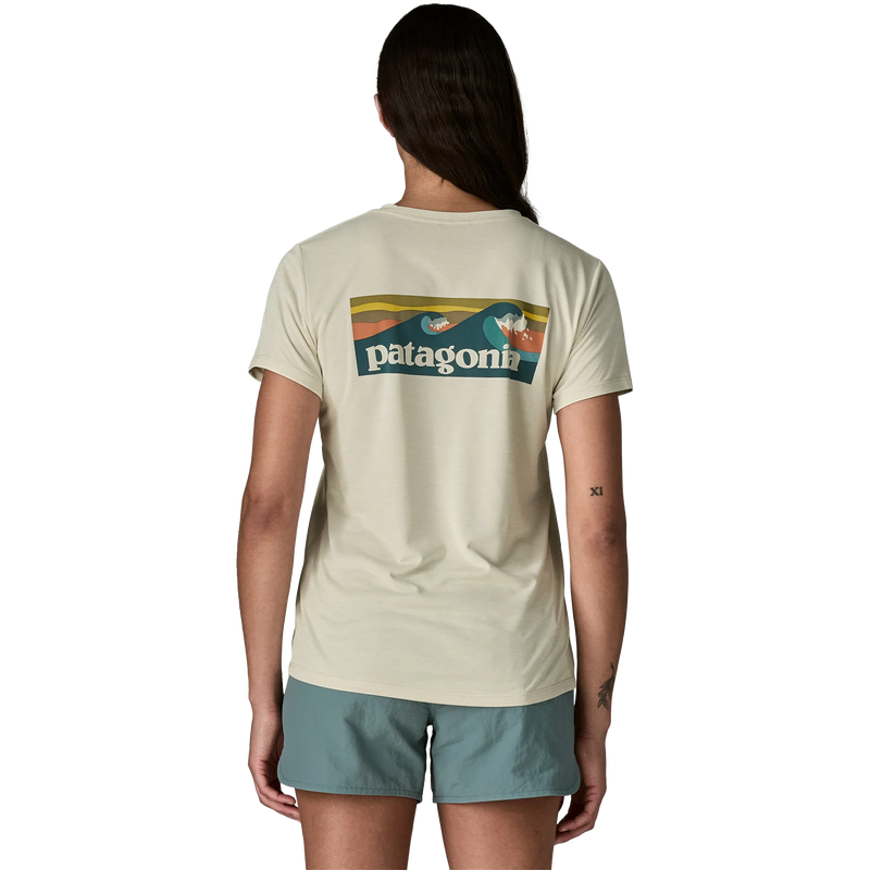 Women's Capilene Cool Daily Shirt, Patagonia Women's Capilene Cool Daily Shirt Back