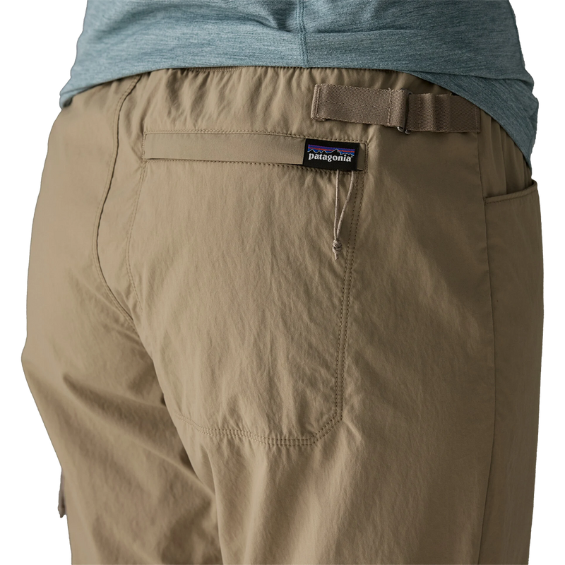 Women's Sandy Cay Pants, Patagonia Women's Sandy Cay Pants in Seabird Grey back view, pocket detail and logo tag
