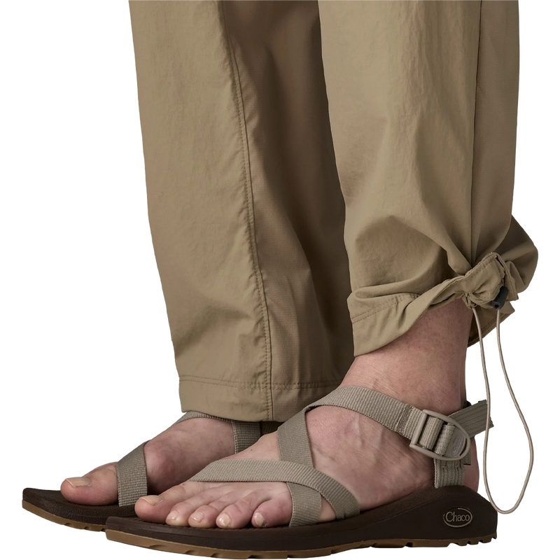 Women's Sandy Cay Pants, Patagonia Women's Sandy Cay Pants in Seabird Grey drawcord on pant leg