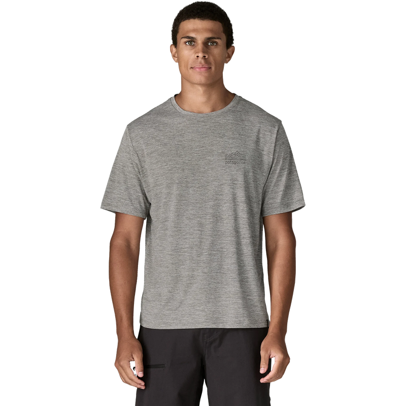 Men's Capilene Cool Daily Shirt Strataspire, Patagonia Men's Capilene Cool Daily Shirt Strataspire Front on Model
