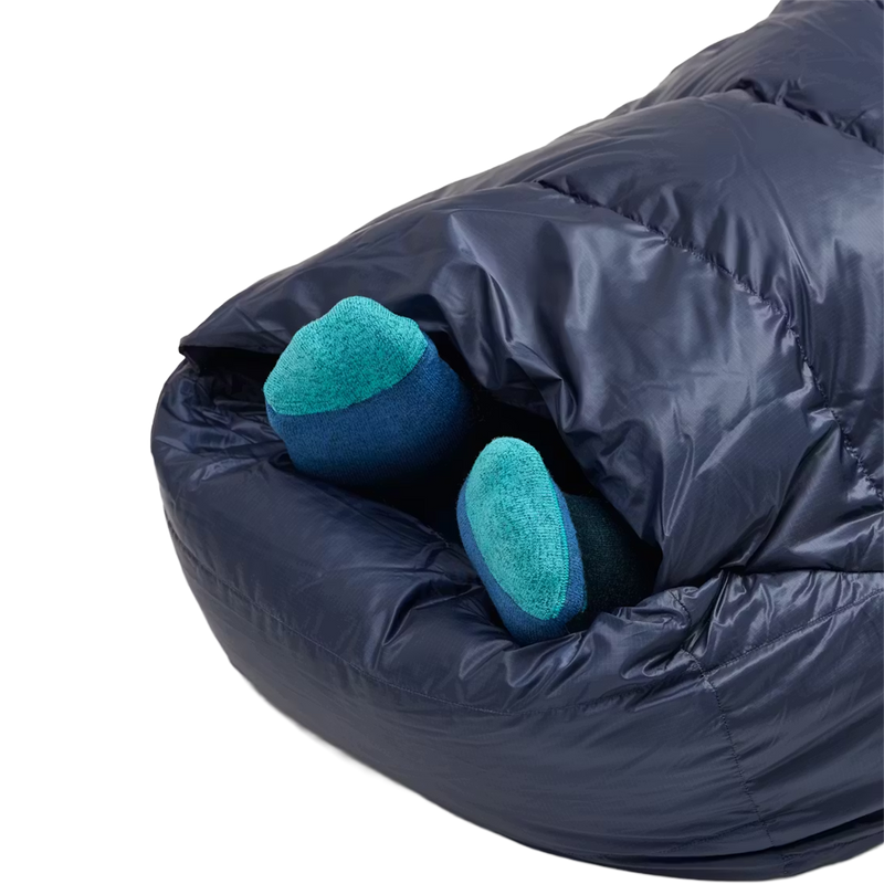 Wraptor 15 Down Regular, Marmot Wraptor 15 Down in 3717-Clear Blue/Arctic Navy open foot