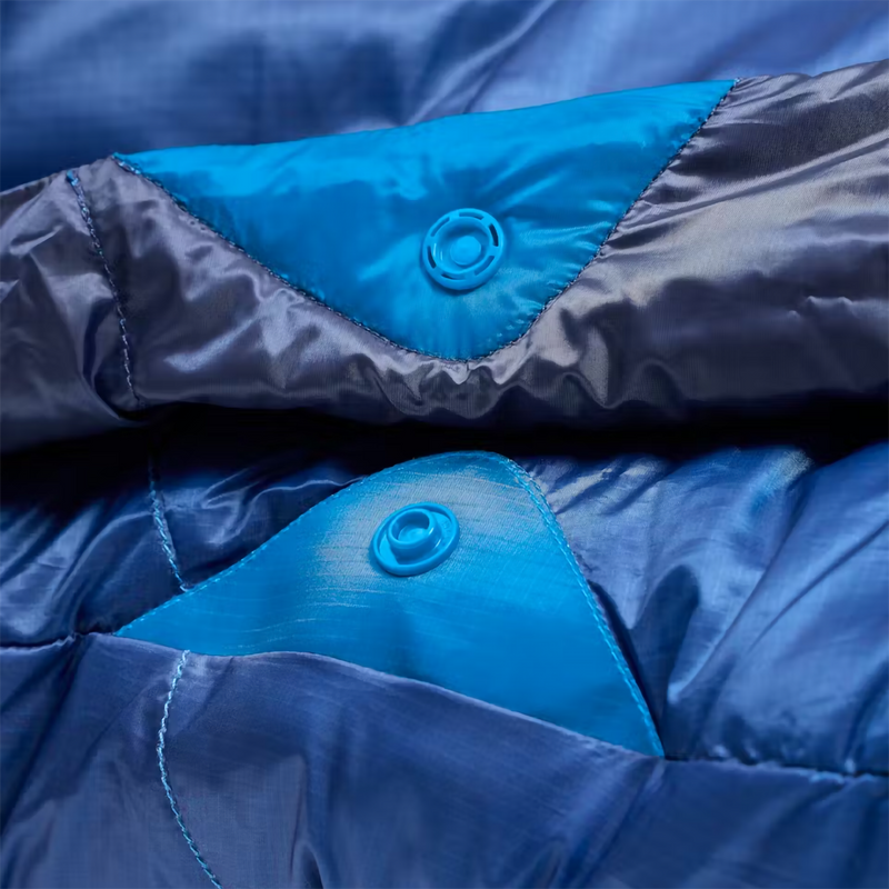 Wraptor 15 Down Regular, Marmot Wraptor 15 Down in 3717-Clear Blue/Arctic Navy button