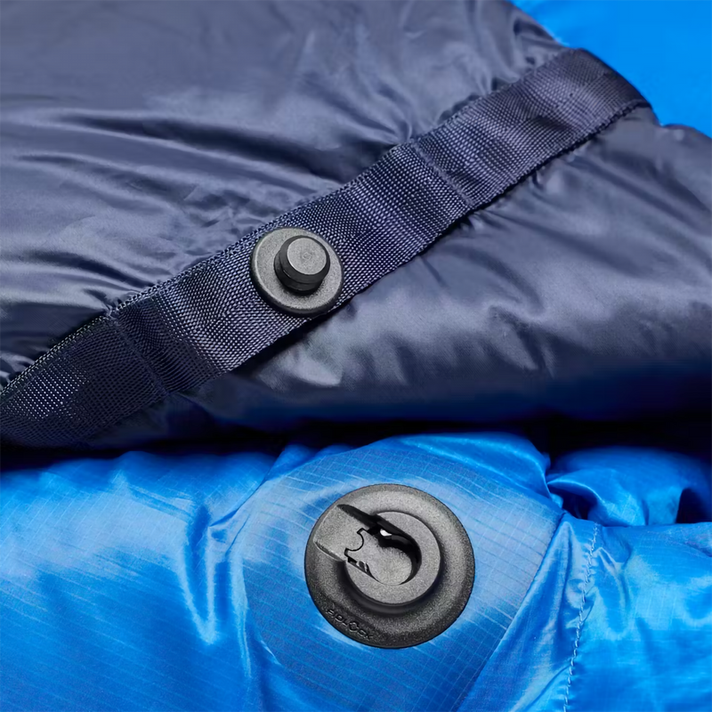 Wraptor 15 Down Regular, Marmot Wraptor 15 Down in 3717-Clear Blue/Arctic Navy clasp