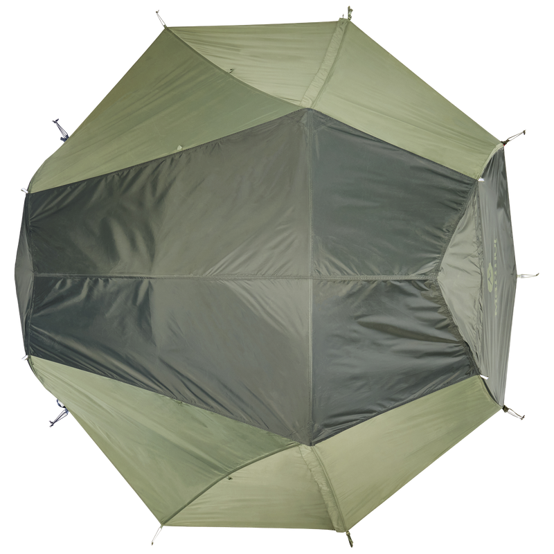 Trailfin 2P, Marmot Trailfin 2P in 42487-Olive Grove/Nori rainfly top