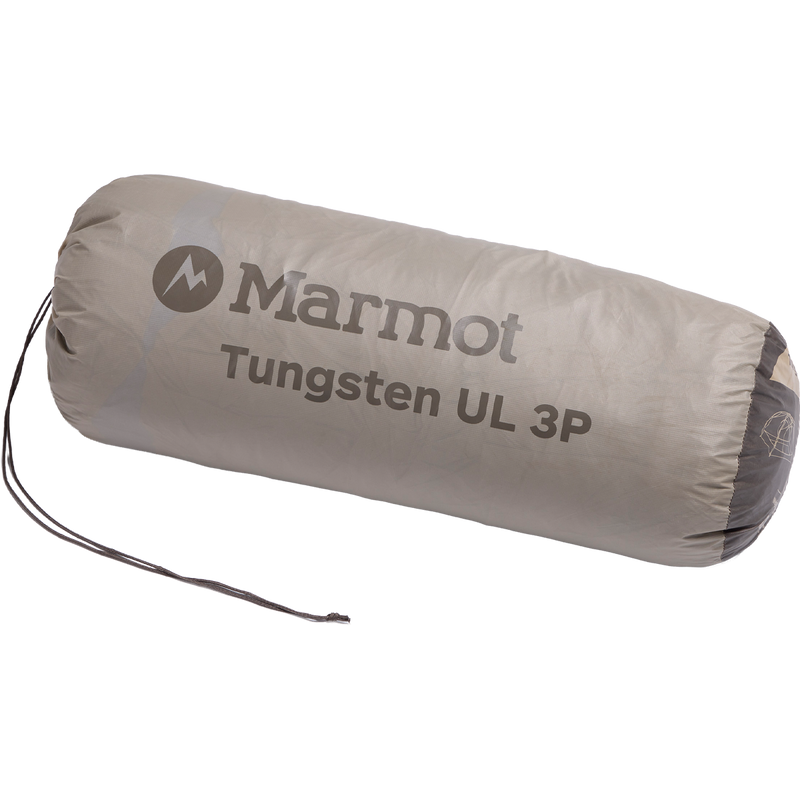 Tungsten UL 3-Person Tent, Marmot Tungsten UL 3-Person Tent packed