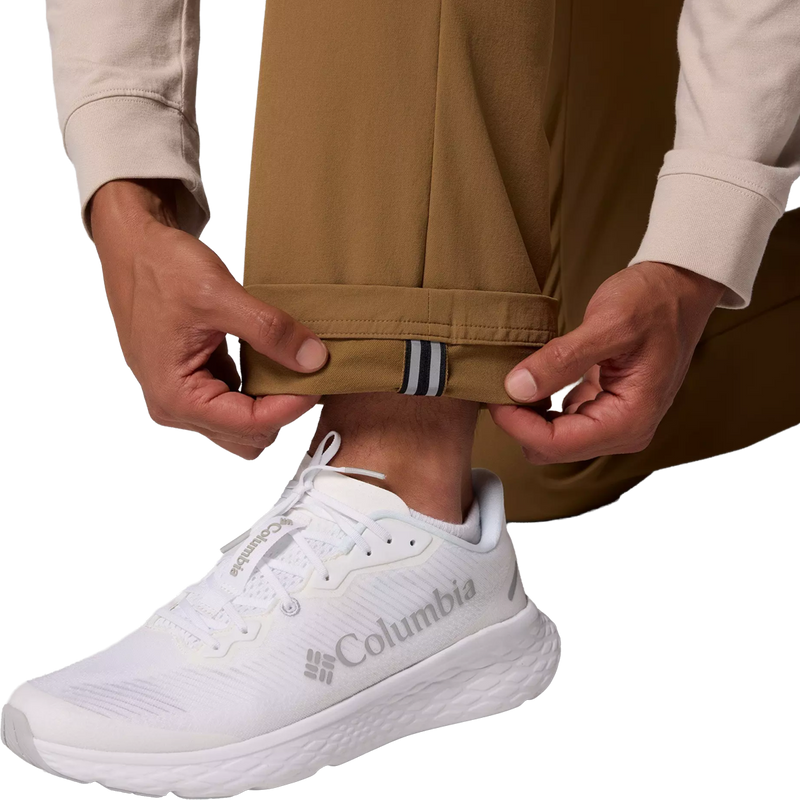 Men's Roc Tech 5 Pocket Pant, Men's Roc Tech 5 Pocket Pant in Delta pant cuff reflective detail and stitching