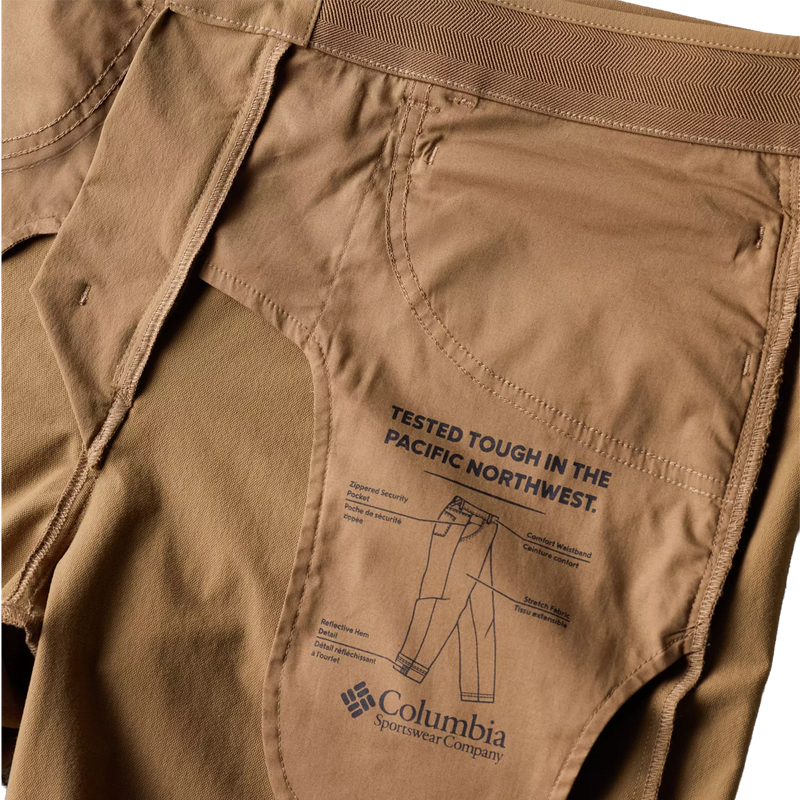 Men's Roc Tech 5 Pocket Pant, Men's Roc Tech 5 Pocket Pant in Delta with inner pocket detail and description