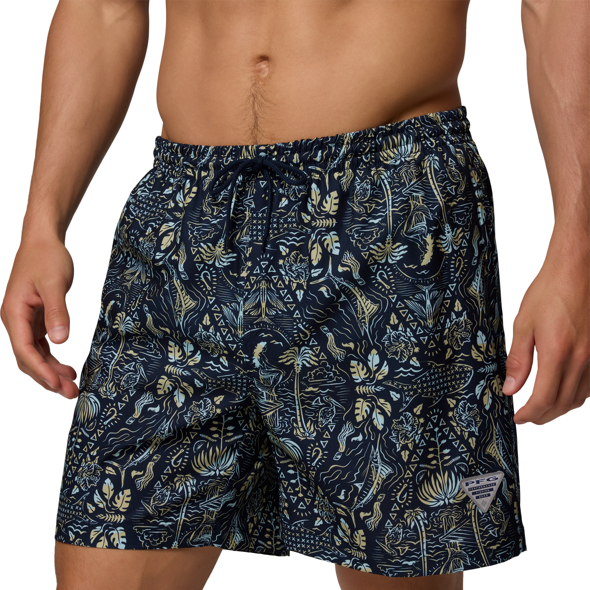 Men's PFG Rambler Printed Water Short 6