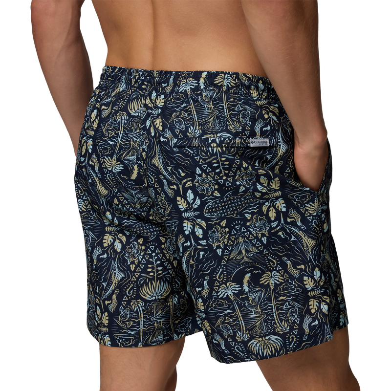 Men's PFG Rambler Printed Water Short 6", Columbia Men's PFG Rambler Printed Water Short 6" Back