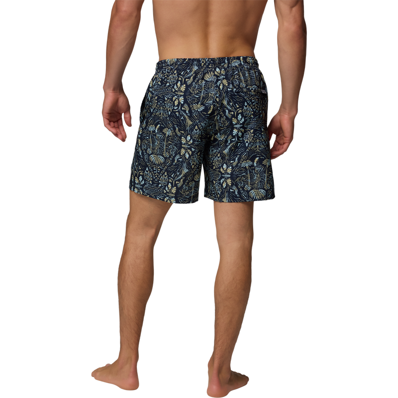 Men's PFG Rambler Printed Water Short 6", Columbia Men's PFG Rambler Printed Water Short 6" Back Full View