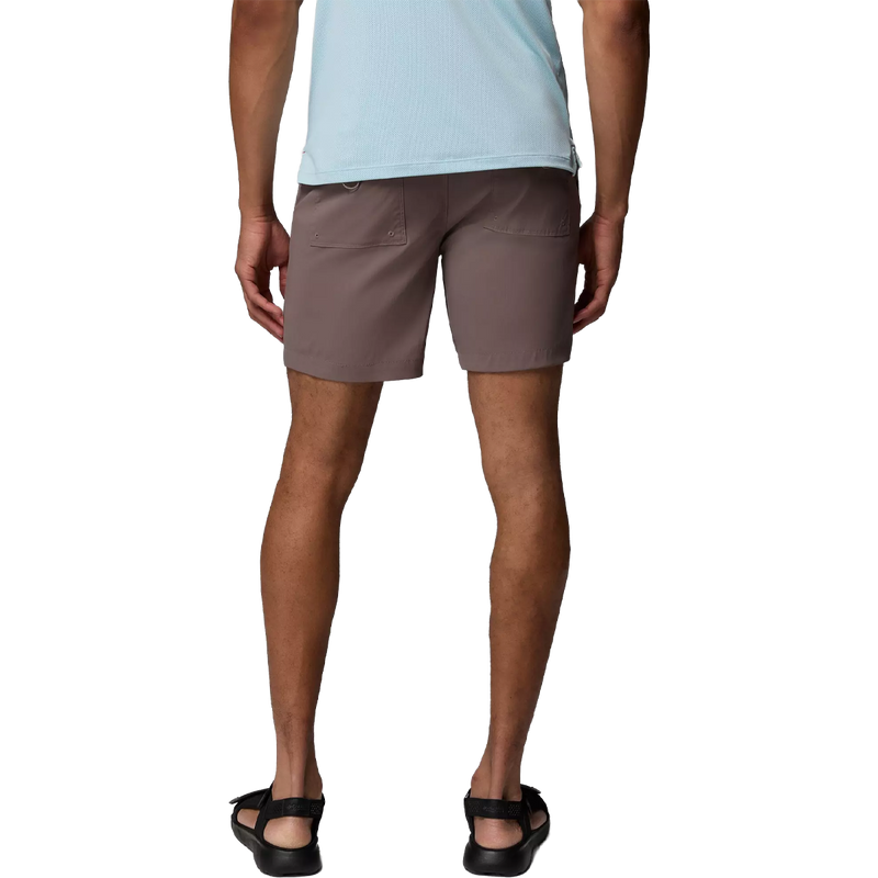 Men's Tech Trail Utility Short 9", Columbia Men's Tech Trail Utility Short 9" in Iron back view