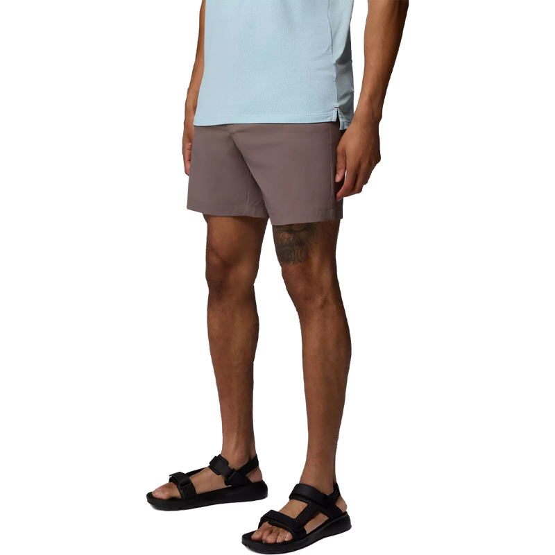 Men's Tech Trail Utility Short 9", Columbia Men's Tech Trail Utility Short 9" in Iron side view