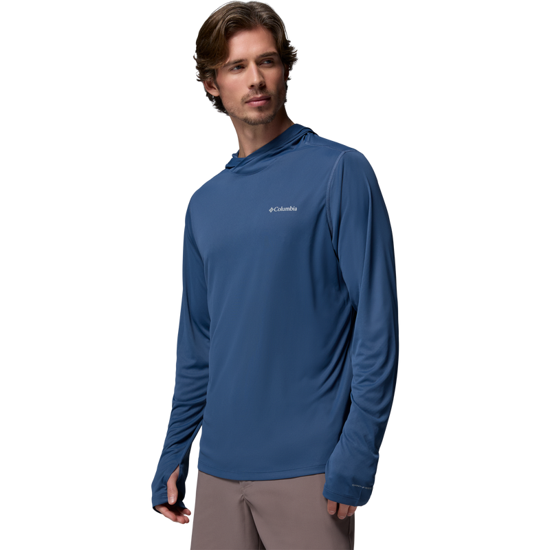 Men's Zero Rules Lite Hoodie, Columbia Men's Zero Rules Lite Hoodie 3/4 Front