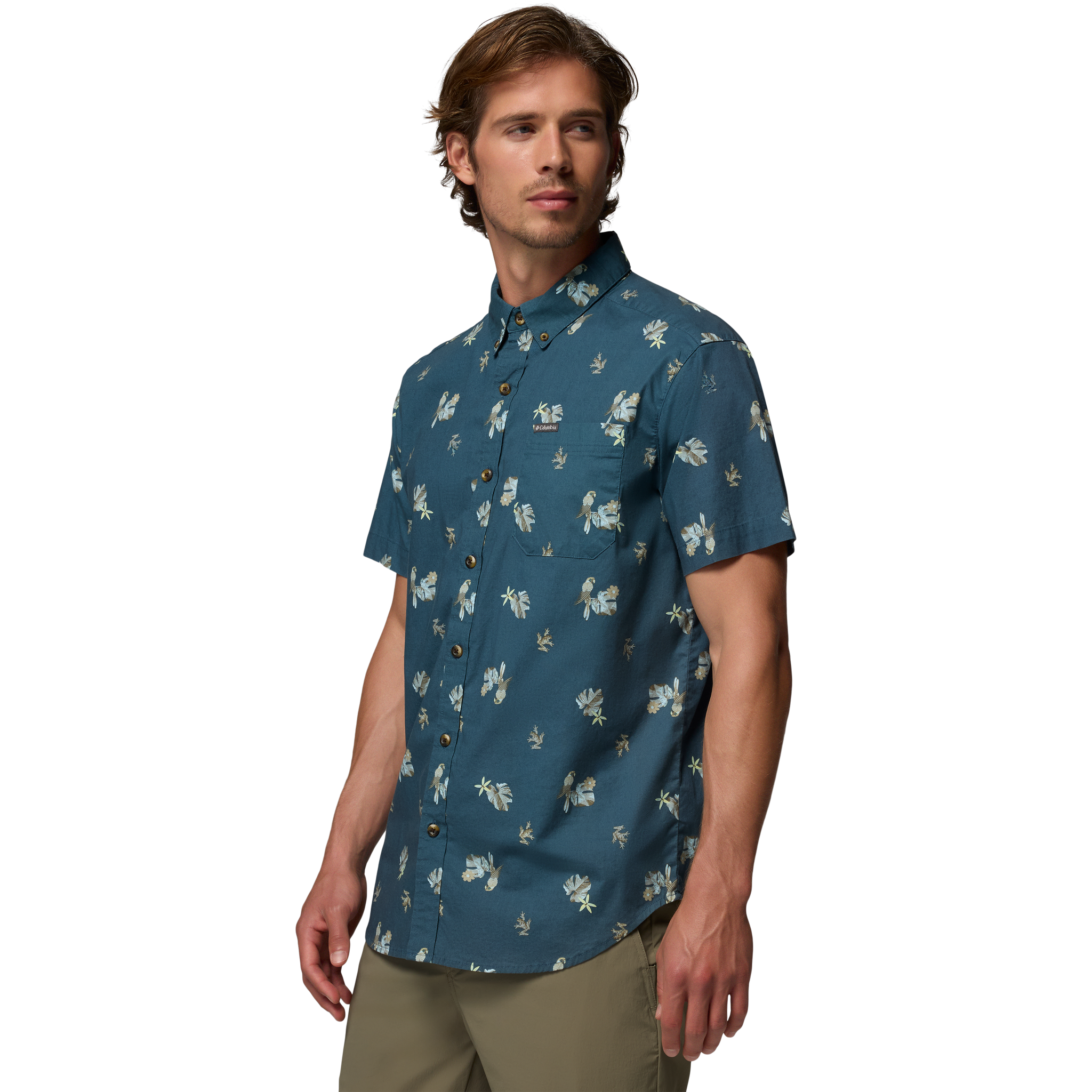 Men's Rapid Rivers Printed Short Sleeve Shirt alternate view