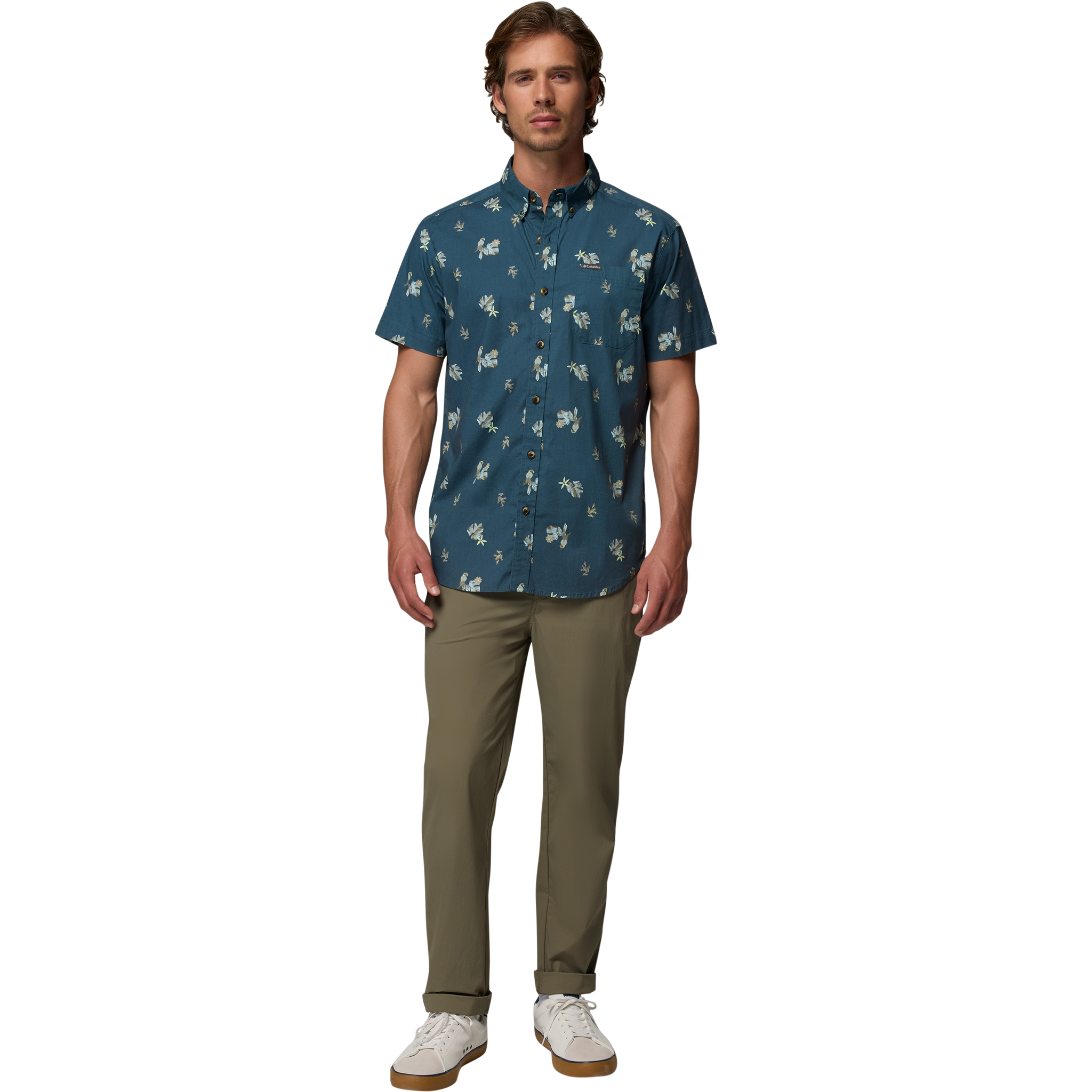 Men's Rapid Rivers Printed Short Sleeve Shirt alternate view