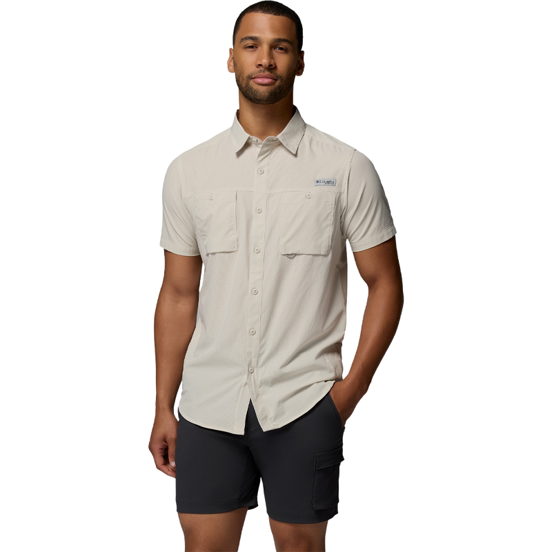Men's Wild Cast Vent Short Sleeve Shirt, Featured Image