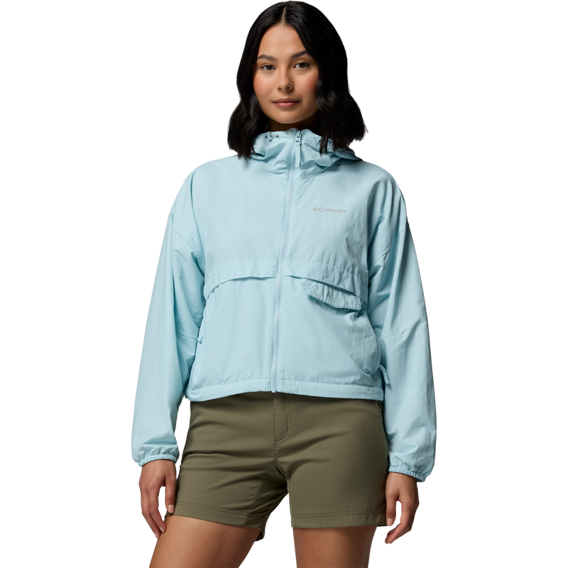 Women's Spire Valley Cropped Windbreaker, Featured Image