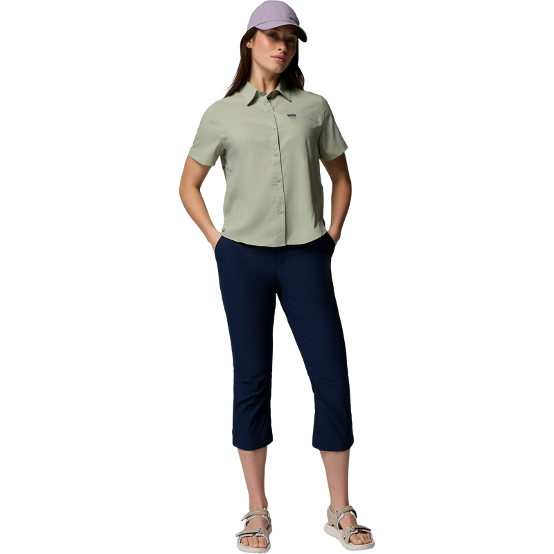 Women's Silver Ridge II Utility Short Sleeve Shirt, Columbia Women's Silver Ridge II Utility Short Sleeve Shirt Full View