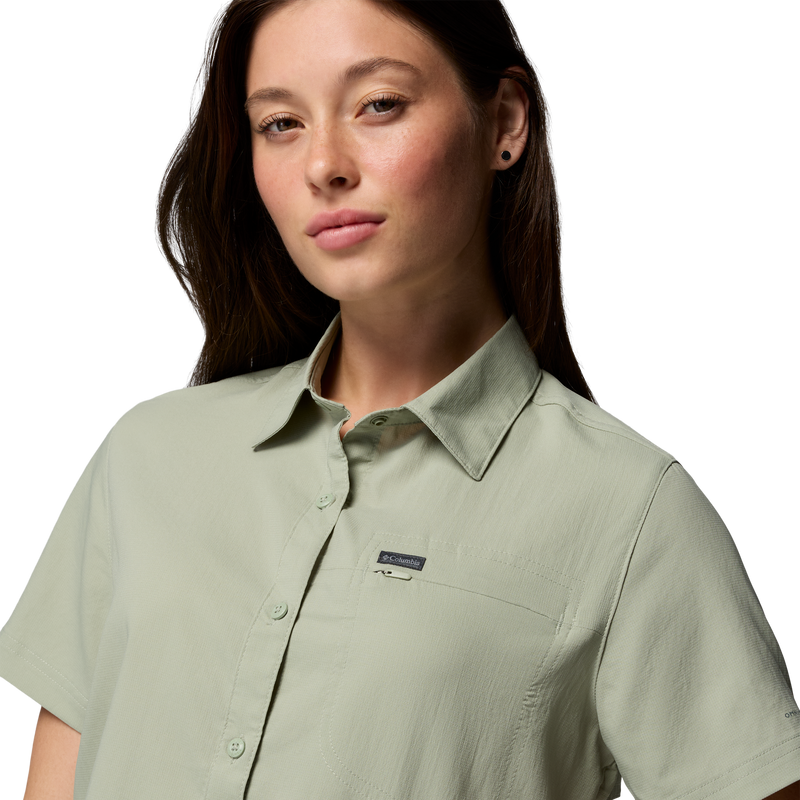 Women's Silver Ridge II Utility Short Sleeve Shirt, Columbia Women's Silver Ridge II Utility Short Sleeve Shirt Chest Pocket