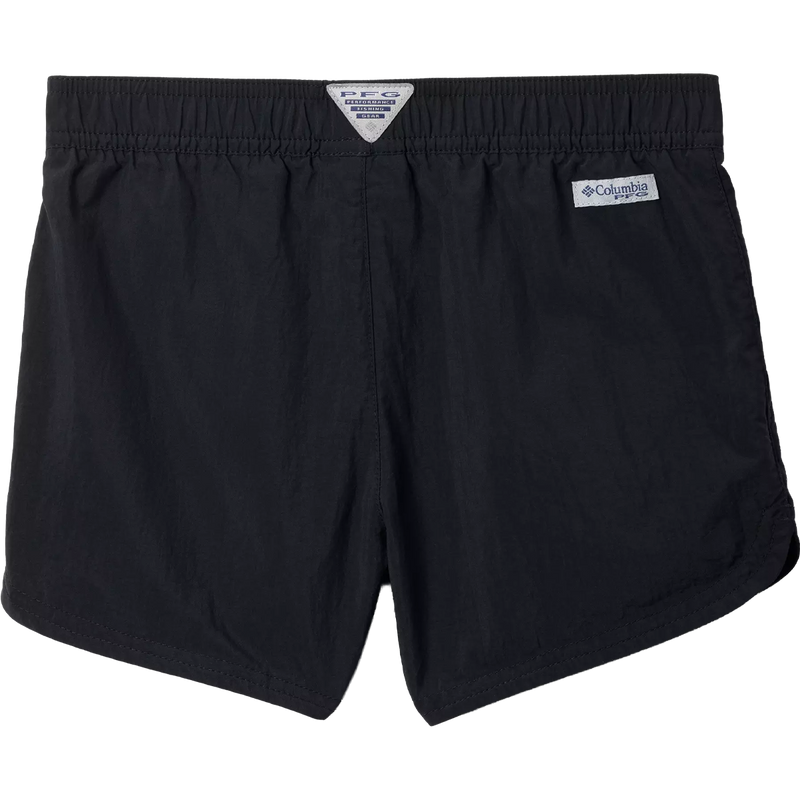 Youth PFG Backcast II Short, Columbia Youth PFG Backcast II Short in Black back view