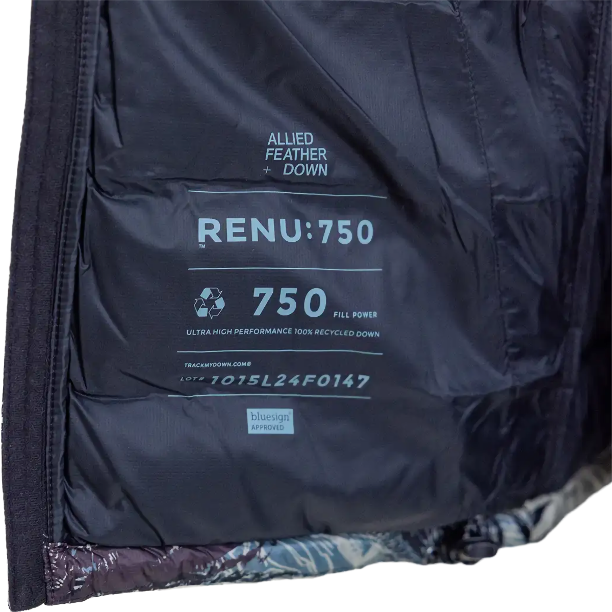 Women's Re-Up Recycled Down Hoodie alternate view