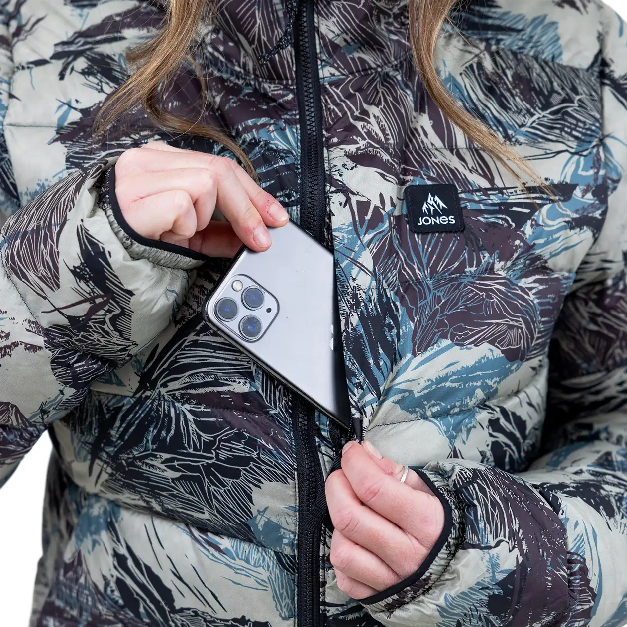 Women's Re-Up Recycled Down Hoodie alternate view