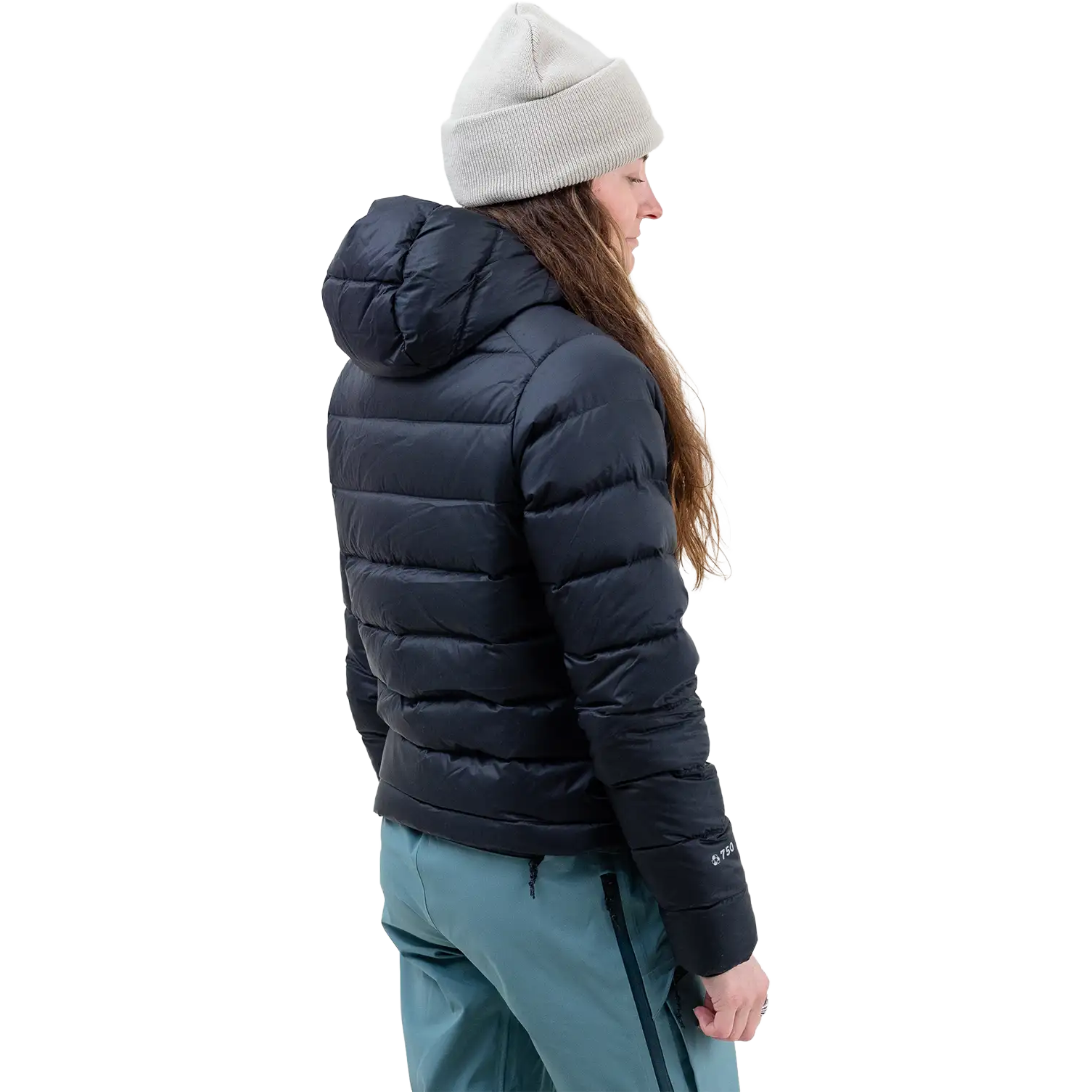 Women's Re-Up Recycled Down Hoodie alternate view