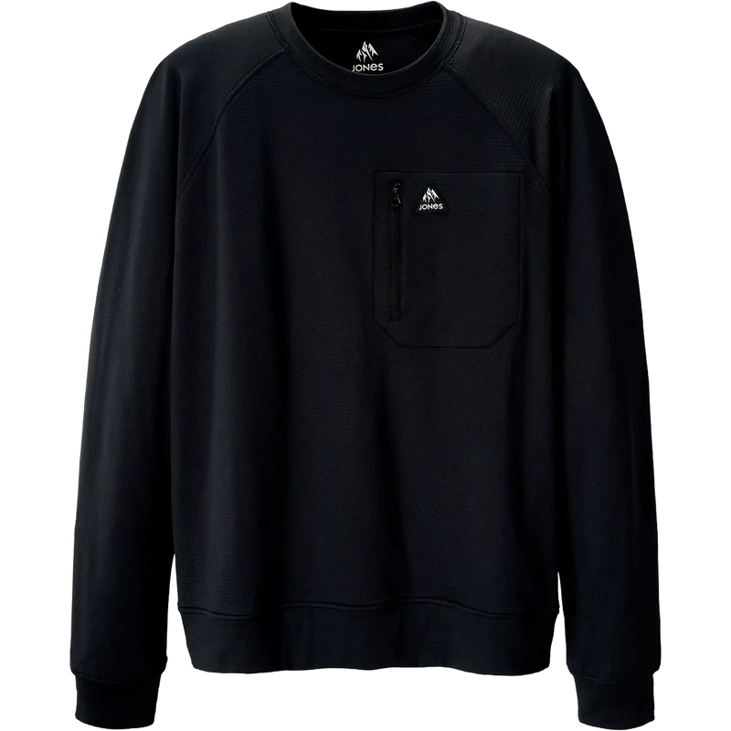 Flagship Recycled Grid Fleece Crew, Featured Image