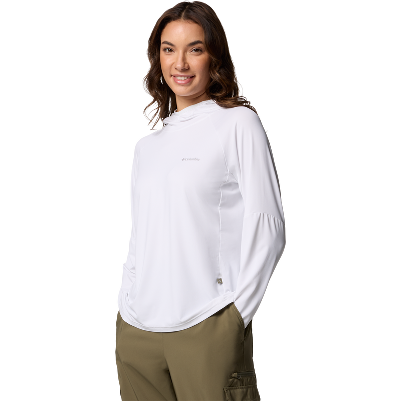 Women's Skien Valley Hoodie, Columbia Women's Skien Valley Hoodie 3/4 Front