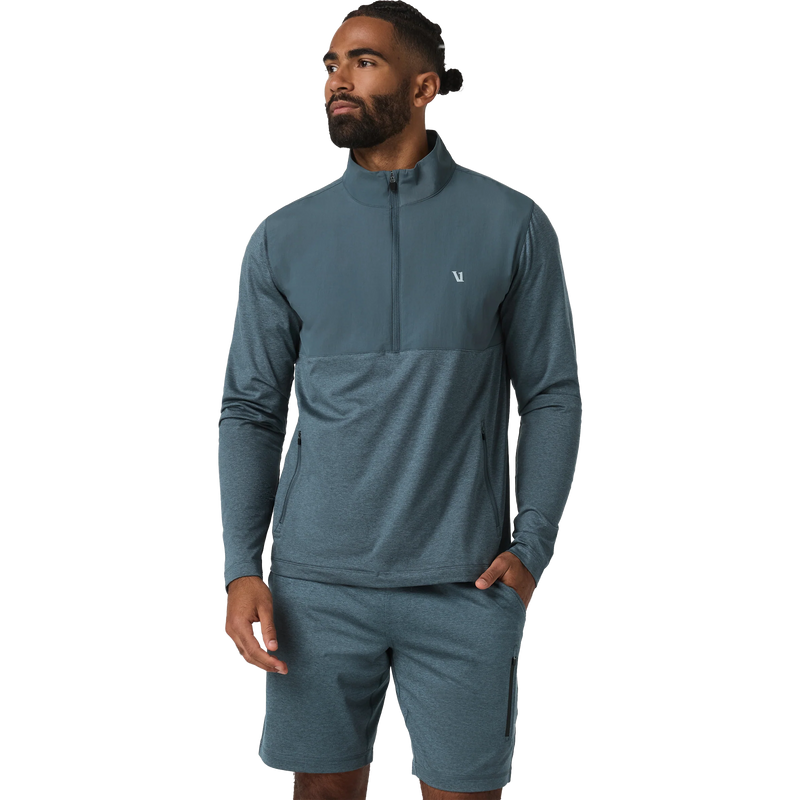 Men's Sunday Element 1/2 Zip, Vuori Men's Sunday Element 1/2 Zip Front