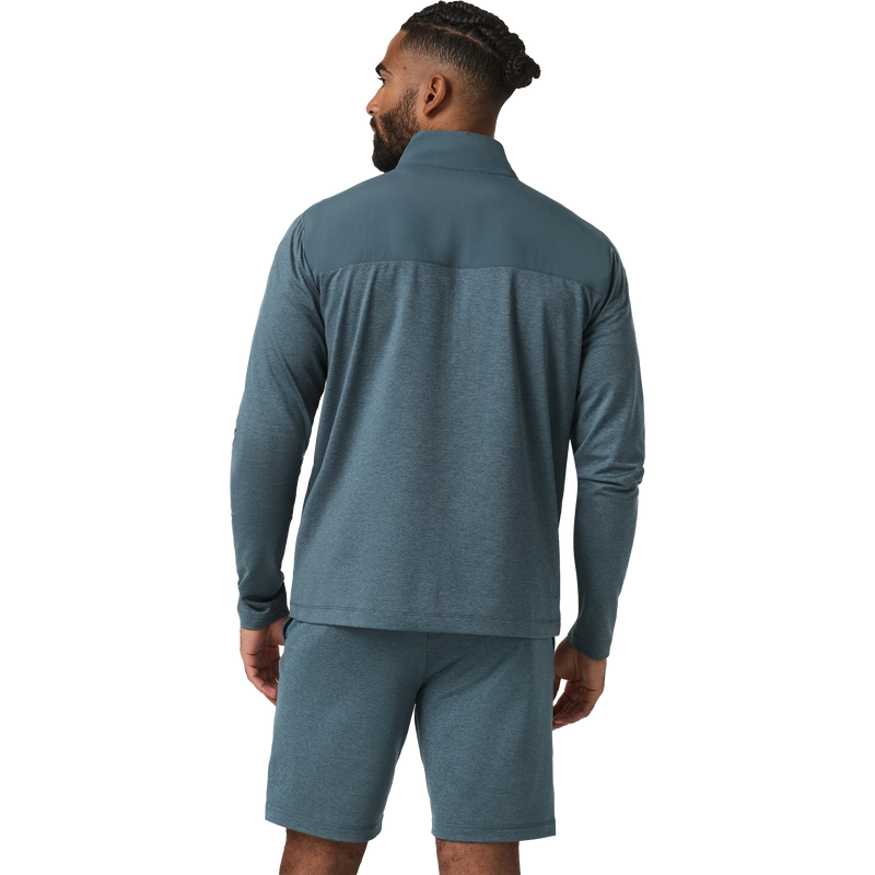 Men's Sunday Element 1/2 Zip, Vuori Men's Sunday Element 1/2 Zip Back