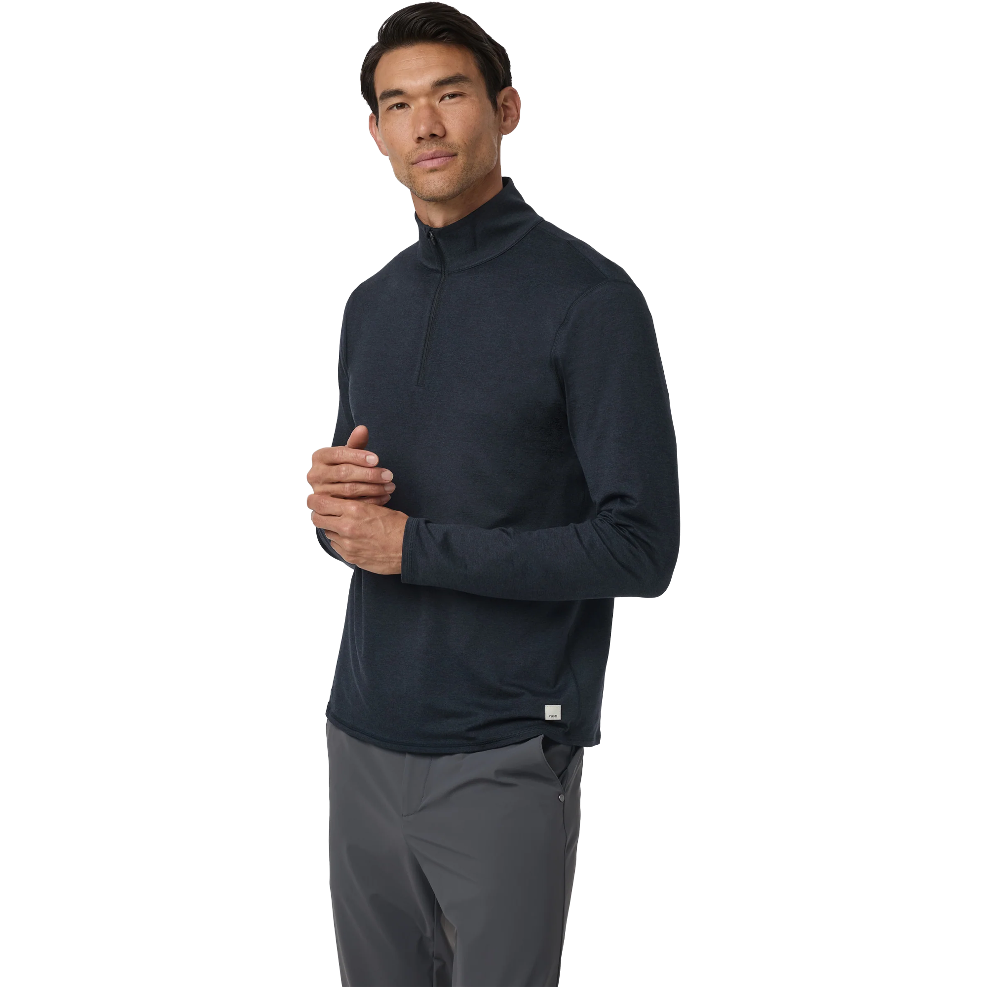 Men's Ponto 1/2 Zip Mock Neck alternate view