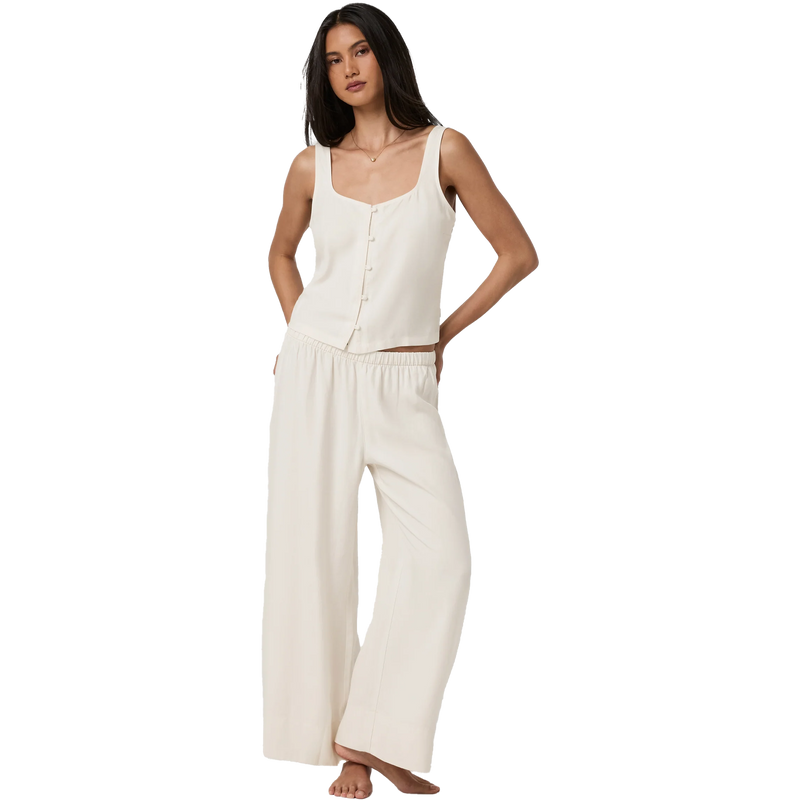 Women's Trestles Button Front Top, Vuori Women's Trestles Button Front Top Full View