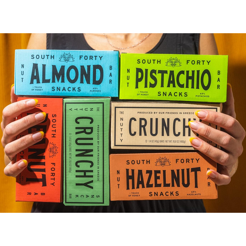 Nut Bar, South 40 Nut Bar flavors