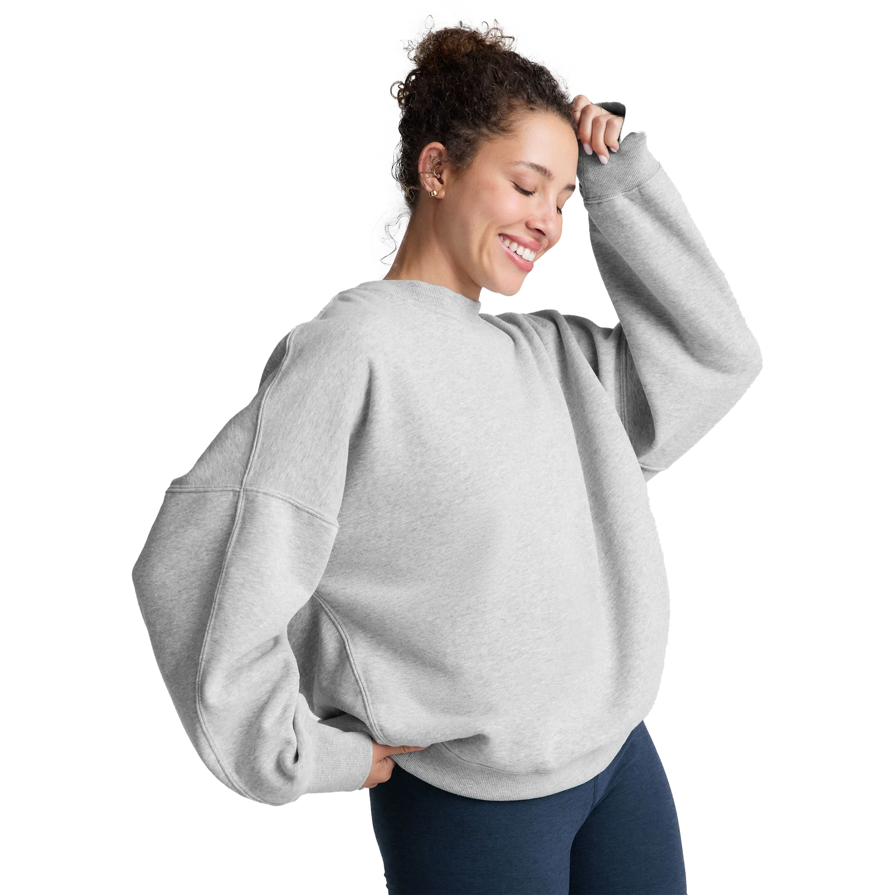 Women's LuxeFleece Oversized Sweatshirt alternate view