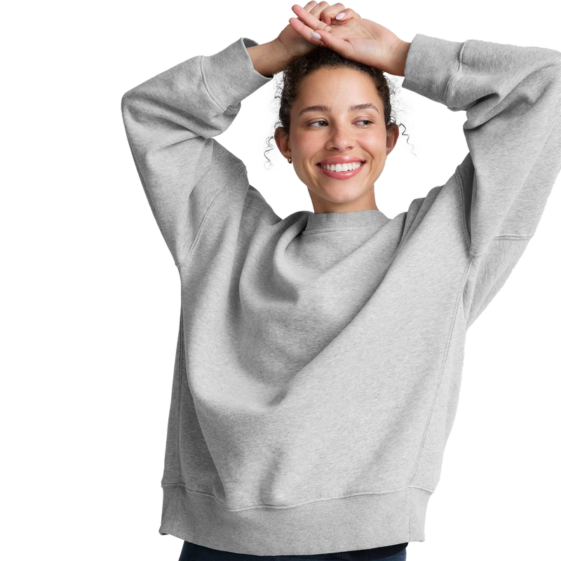 Women's LuxeFleece Oversized Sweatshirt, Beyond Yoga Women's LuxeFleece Oversized Sweatshirt Front