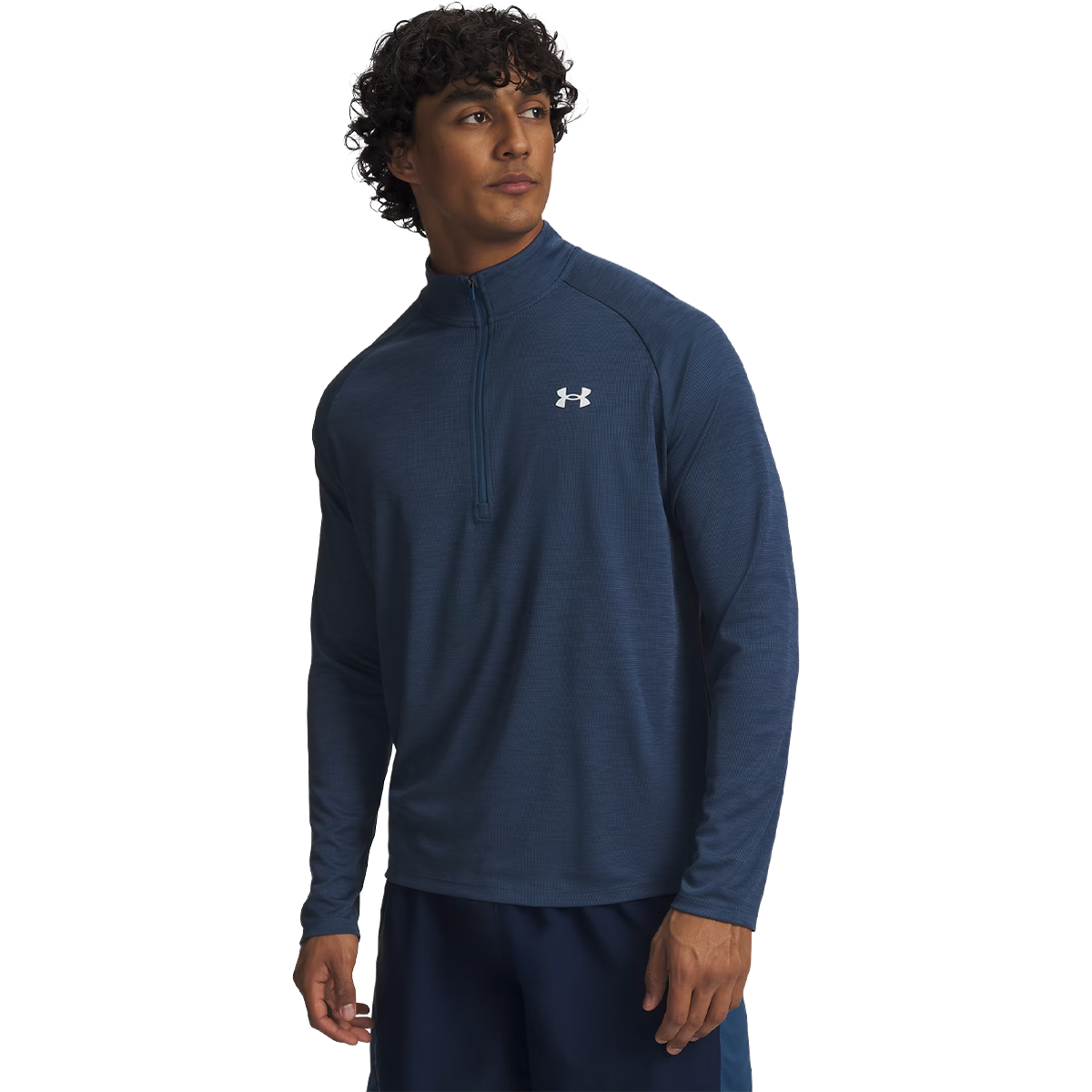 Men's UA Tech Textured 1/2 Zip alternate view