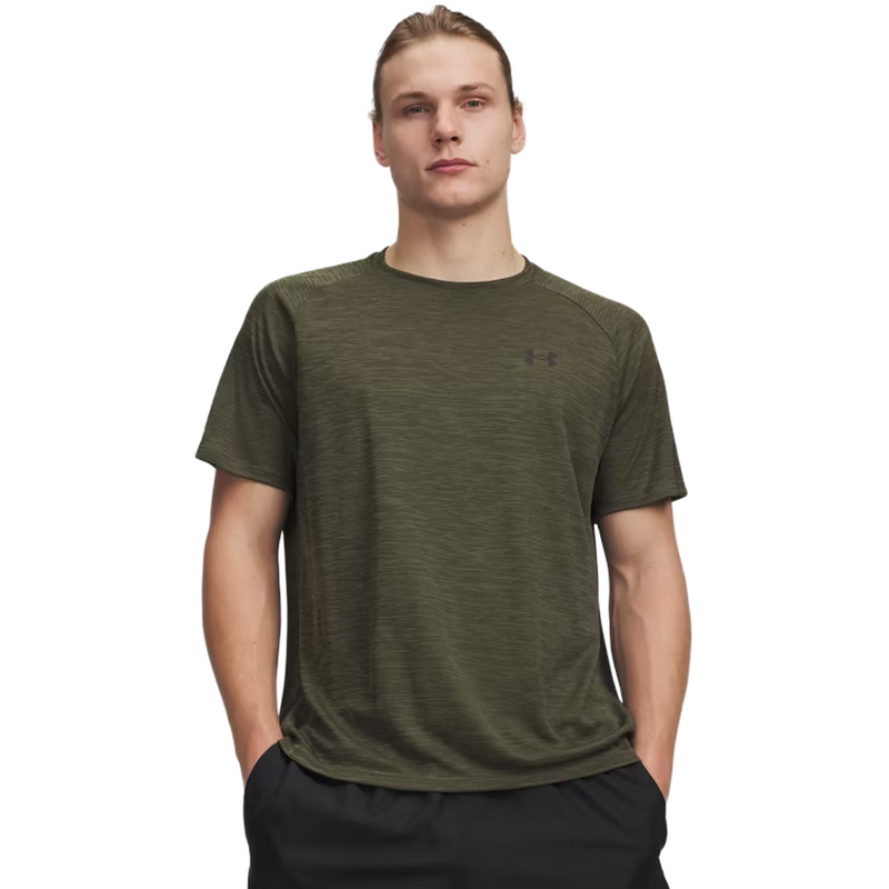 Men's UA Tech Textured Short Sleeve, Featured Image