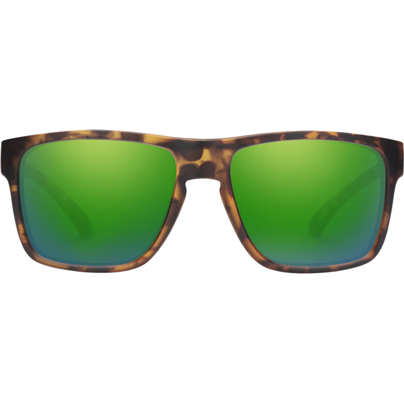 Rambler, Suncloud Rambler in Matte Tortoise/Polarized Green Mirror front