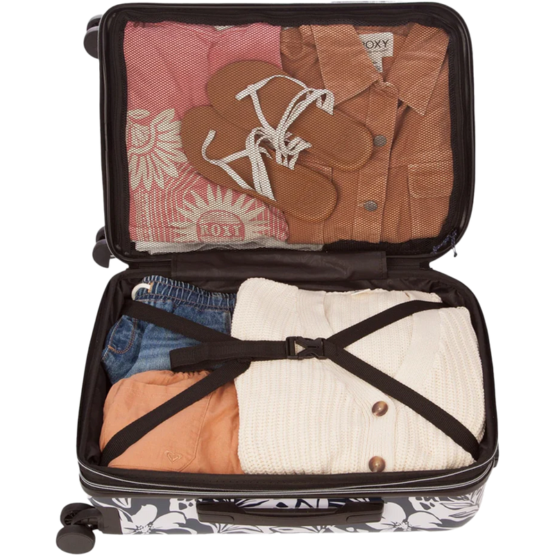 Up and Away Hardside Spinner Large, Roxy Up and Away Hardside Spinner Large Open