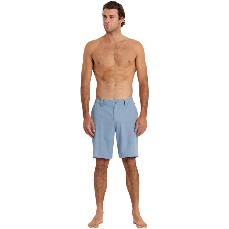 Union Heather Amphibian, Quiksilver Union Heather Amphibian in RVB-Riviera Blue front