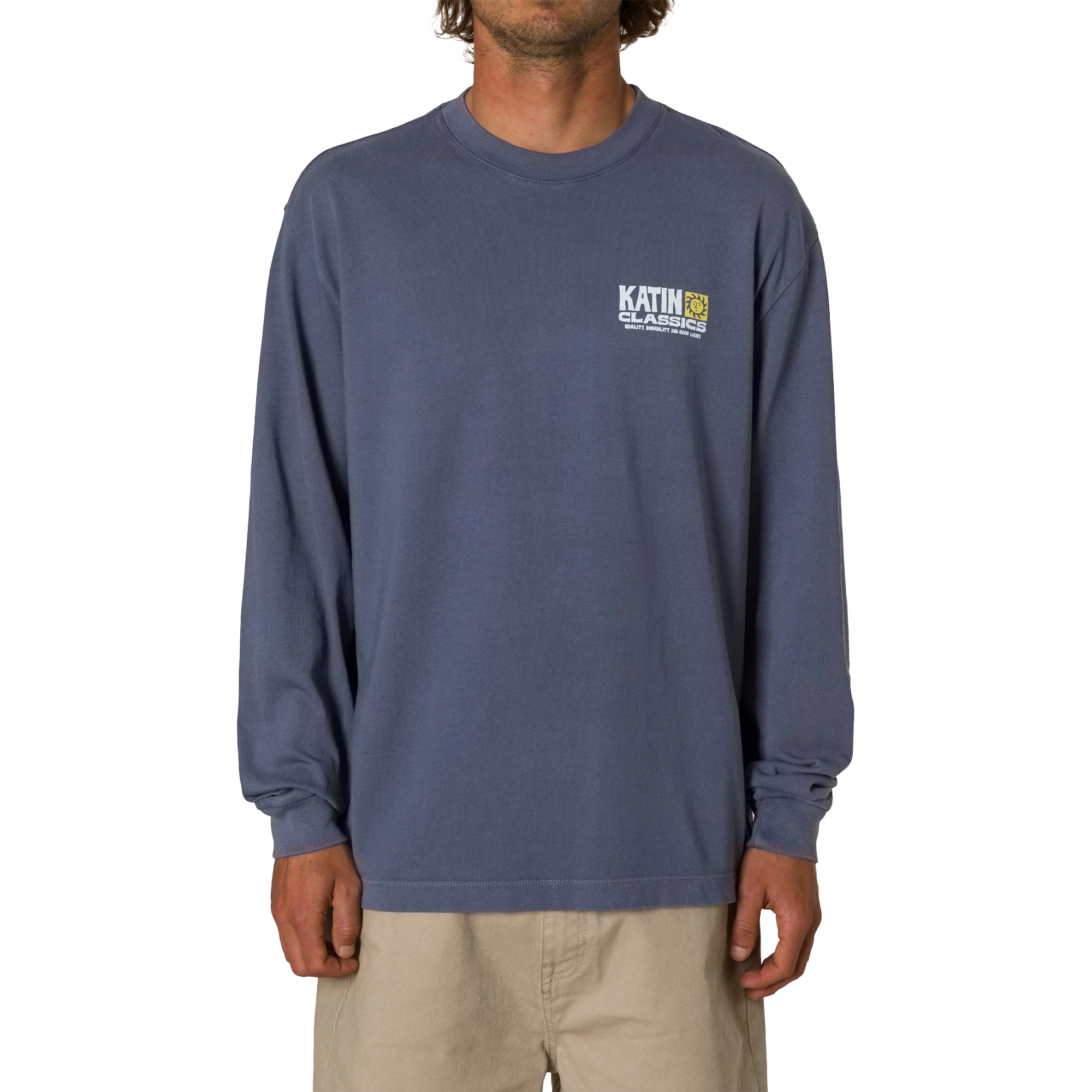 Men's Helios Box Fit Long Sleeve Tee alternate view