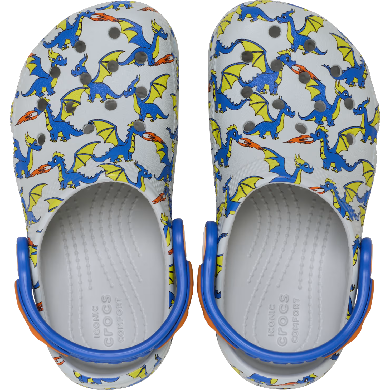 Youth Classic Dragon Graphic Clog Toddler alternate view