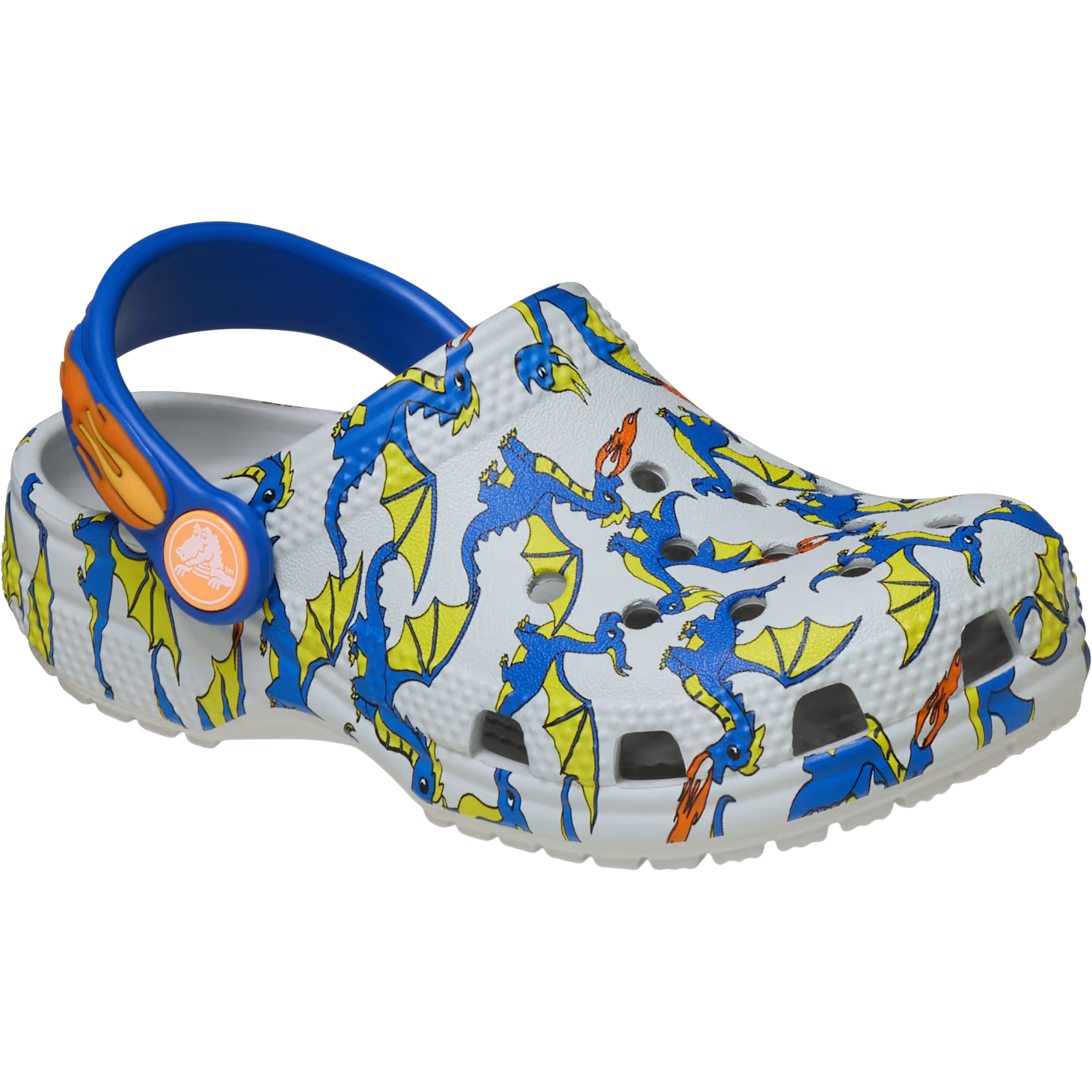 Youth Classic Dragon Graphic Clog Toddler alternate view