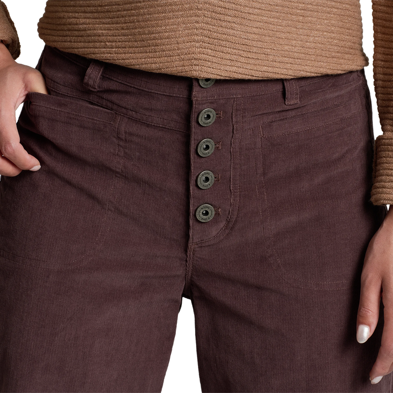 Women's Lydia Cord Wide Leg, Kuhl Women's Lydia Cord Wide Leg button fly