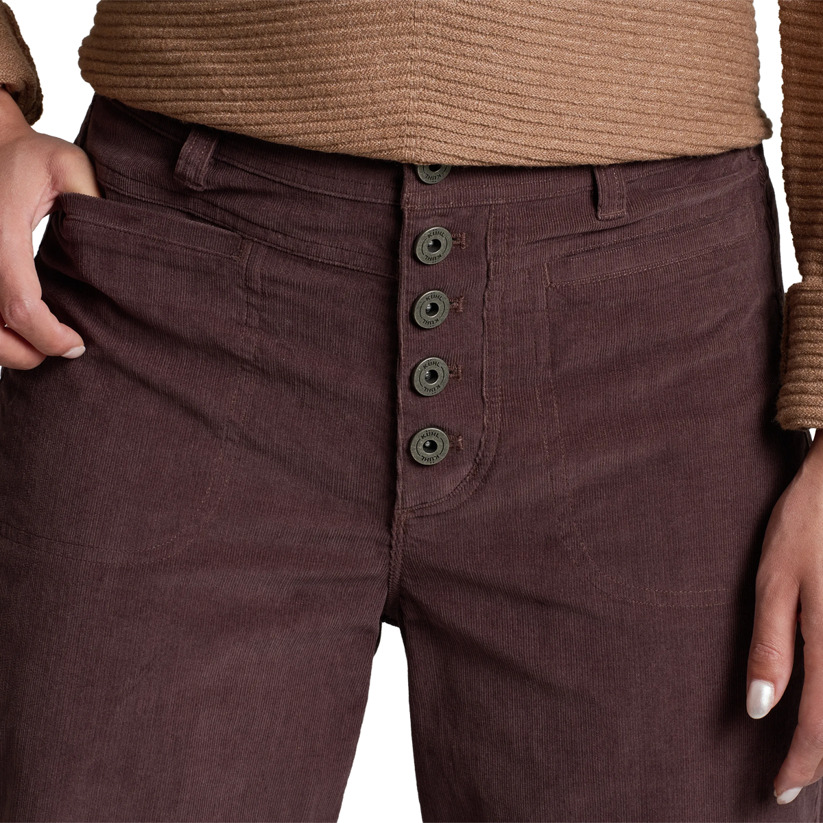 Women's Lydia Cord Wide Leg alternate view