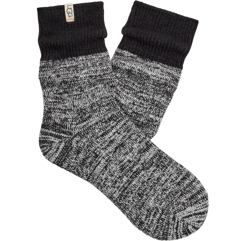 Women's Rib Knit Slouchy Quarter, Featured Image