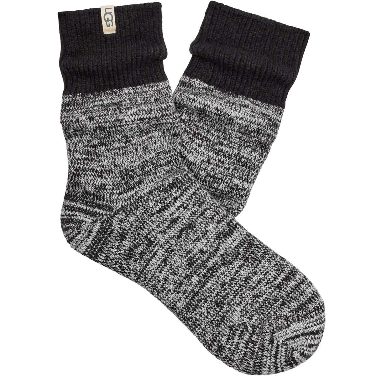 Women's Rib Knit Slouchy Quarter alternate view