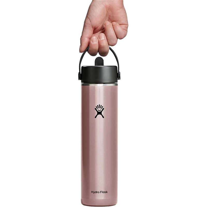 24 oz Lightweight Wide Flex Straw Cap, Hydro Flask 24 oz Lightweight Wide Flex Straw Cap in Hand